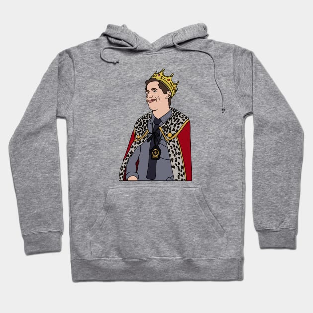 Jake Peralta Hoodie by Eclipse in Flames